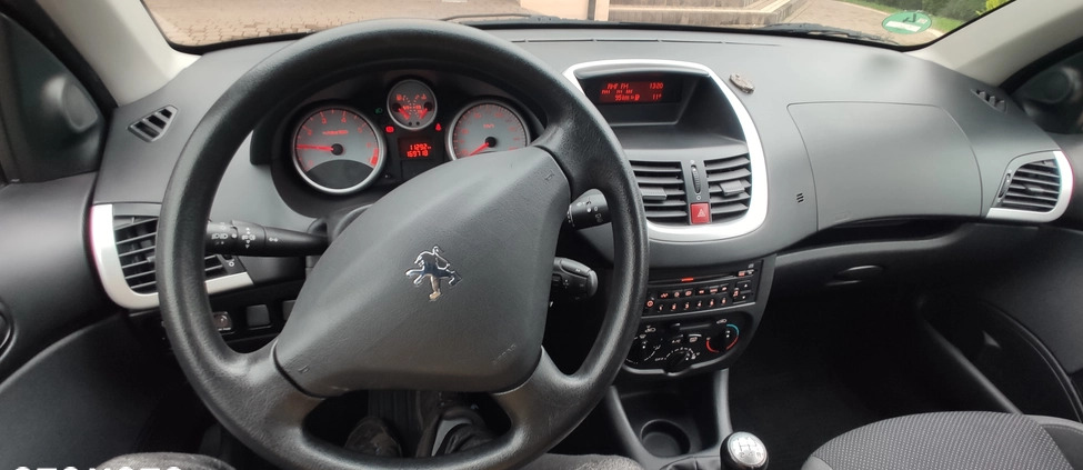 Peugeot 206 plus cena 9900 przebieg: 169700, rok produkcji 2009 z Chełm małe 172